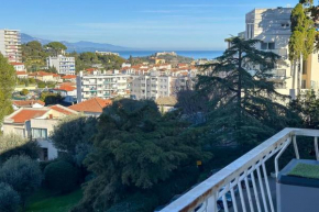 Elégant avec terrasse vue mer